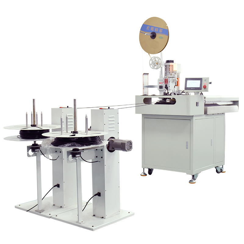 新能源全自動(dòng)多芯線圓護(hù)套線分線打端沾錫機(jī)在線束加工行業(yè)占什么地位